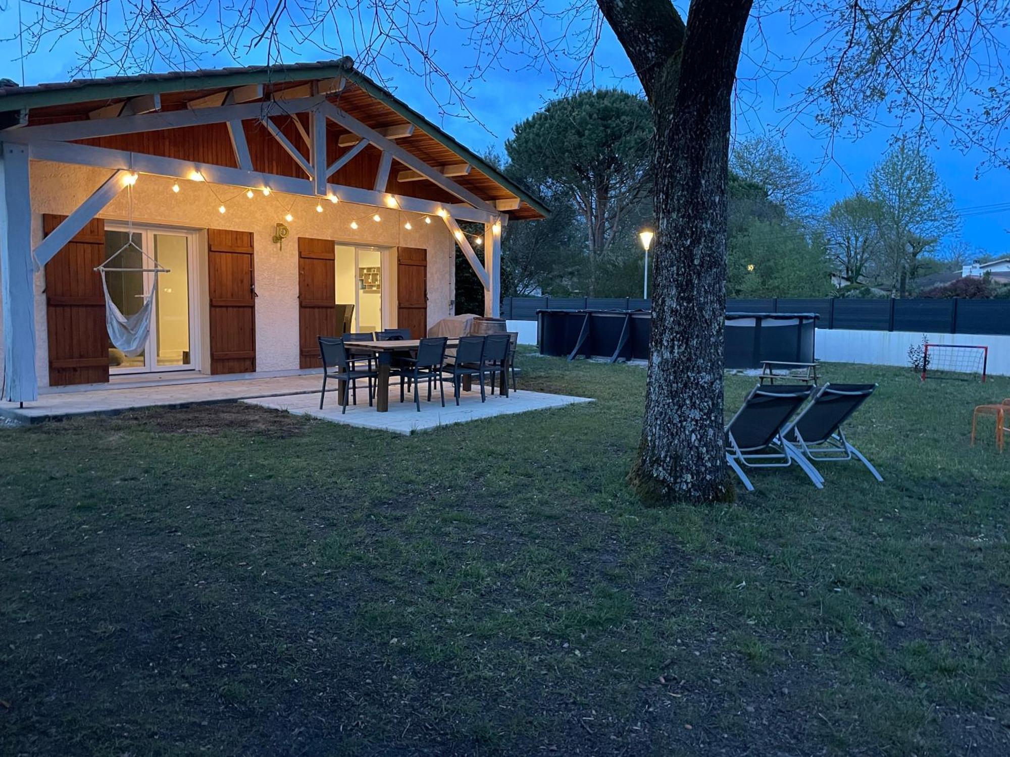 Villa Au Calme Avec Piscine, Grand Jardin Et Studio Independant Andernos-les-Bains Eksteriør billede